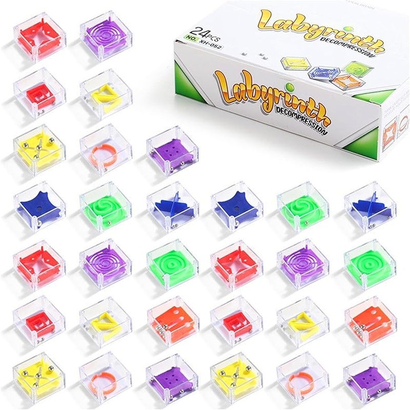 3D Bead Rolling Puzzle Brain Teaser Cube Sensory Maze Toy 15x11 5x4cm For Kids Adults - Image 1